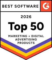 G2 Best Software 2026 – Top 50 Marketing & Digital Advertising